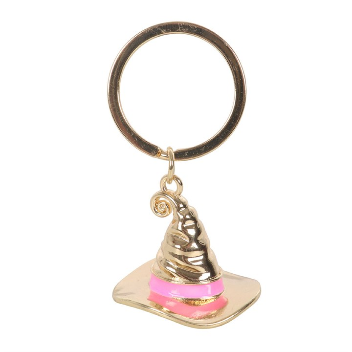 Back view of Good Witch hat keyring