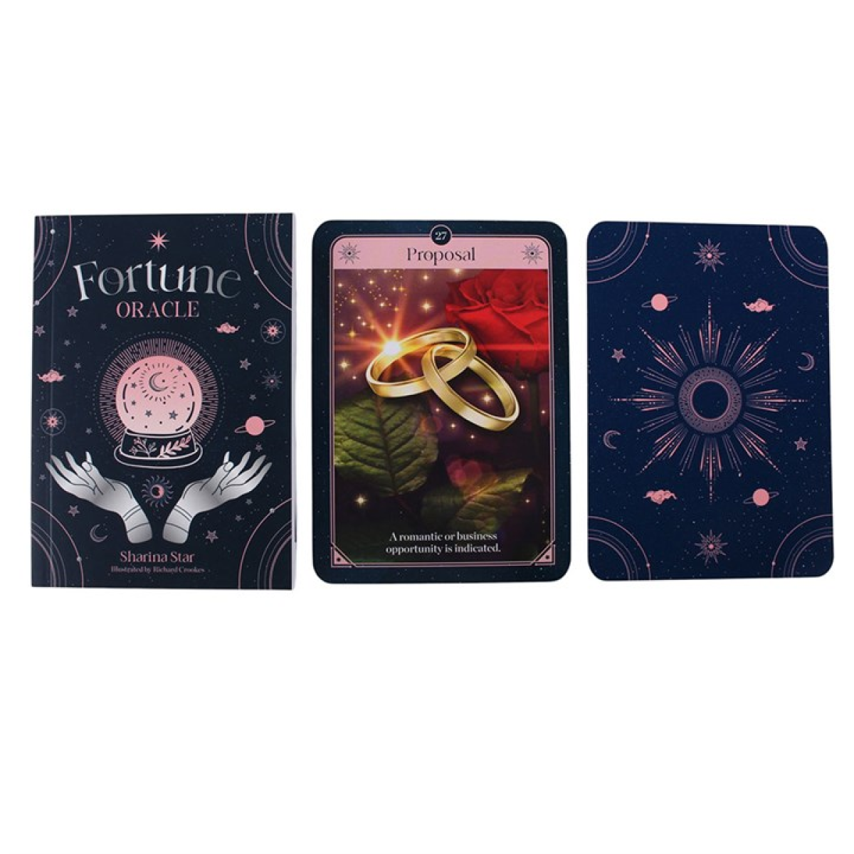 Fortune Oracle Cards by Sharina Star sample oracle cards