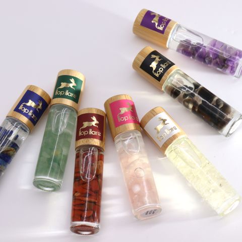 Hop Hare Essential Oil Roll On - The Lion, Rock Quartz Crystals