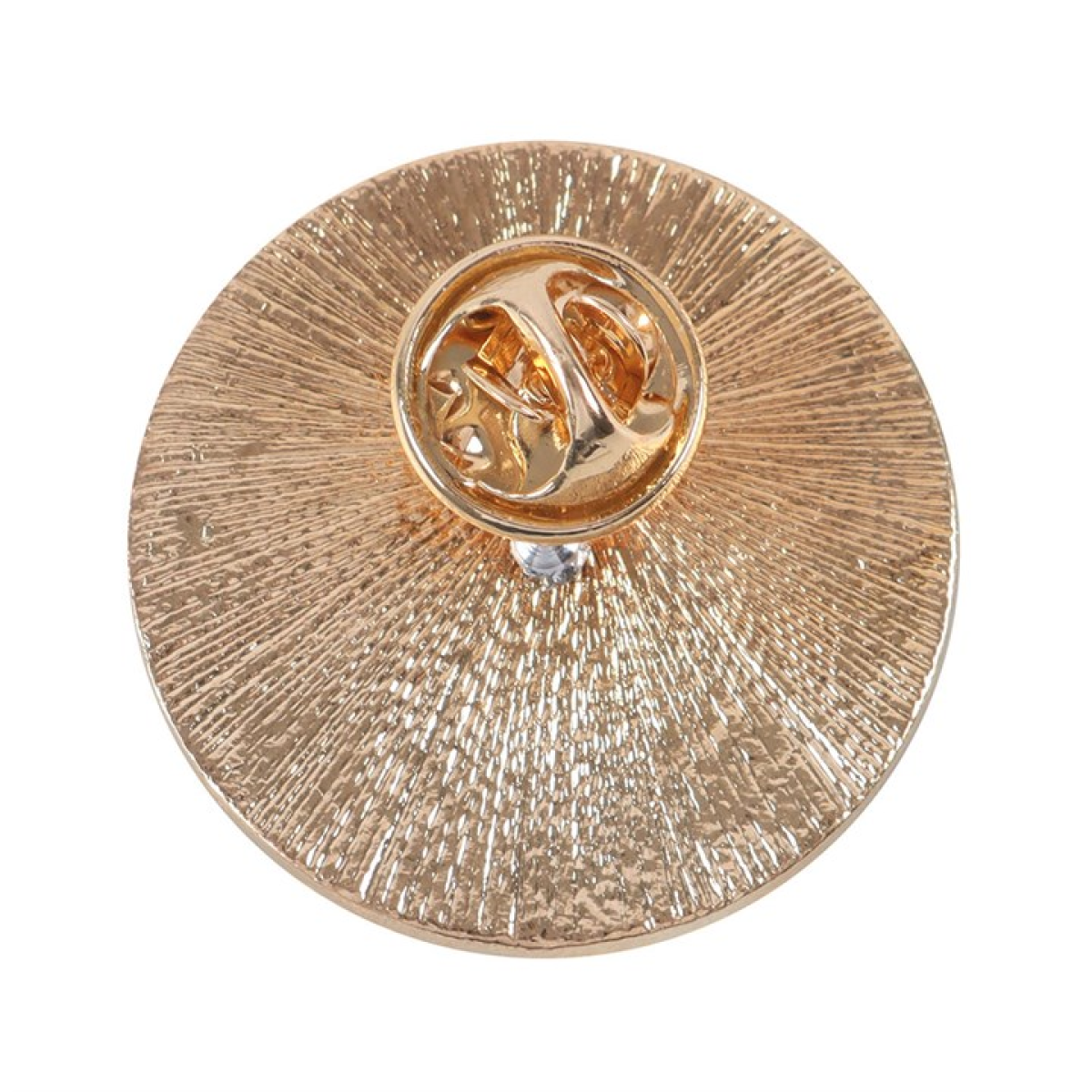 Back fastening of Which Witch Are You spinning pin badge