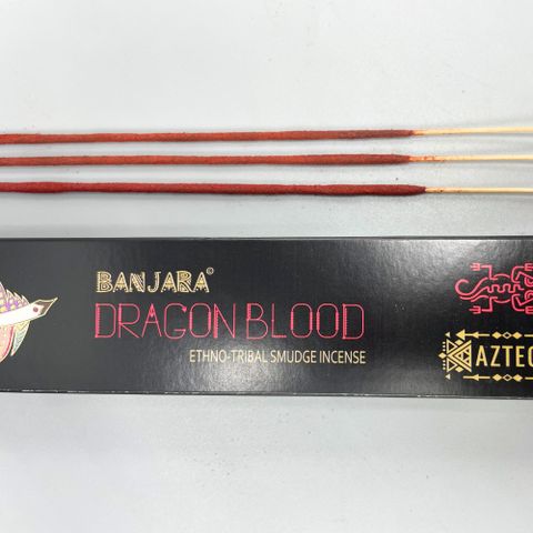 Banjara Dragon's Blood Tribal Smudge incense sticks