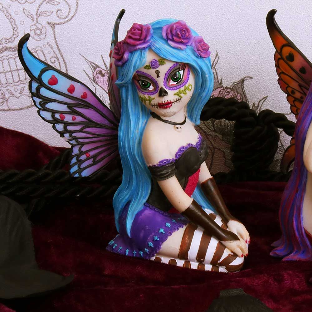 Azula Sugar Skull Fairy Ornament