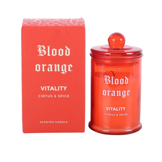 Blood Orange Citrus & Spice Scented Candle with box