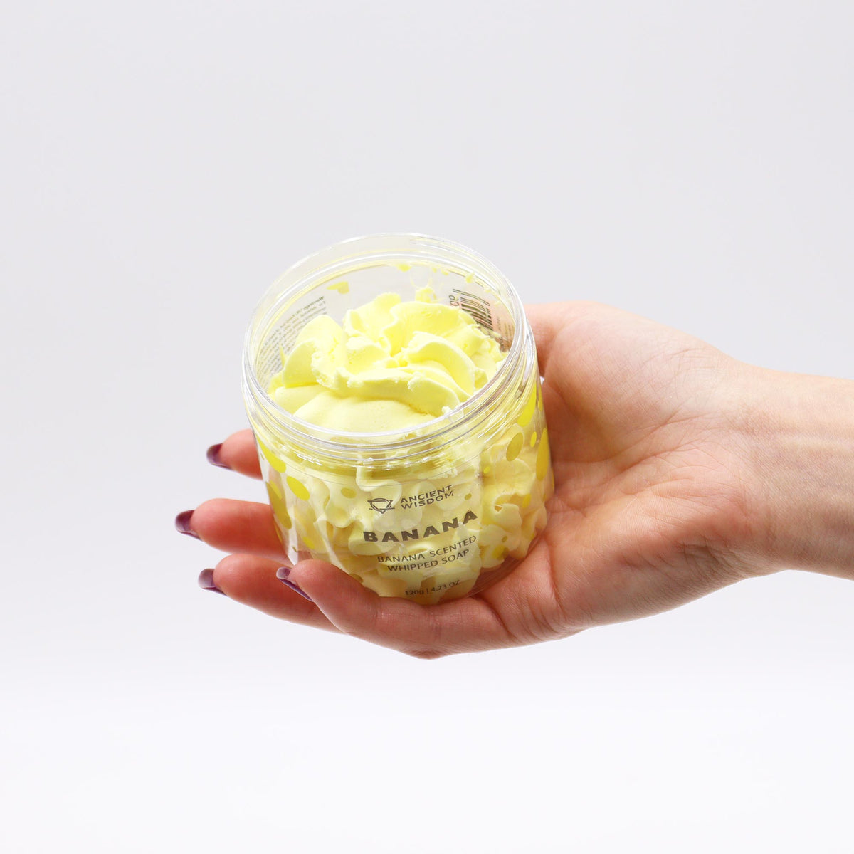 Banana Whipped Cream Soap