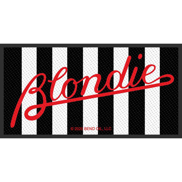Blondie Sew On Patch: Parallel Lines