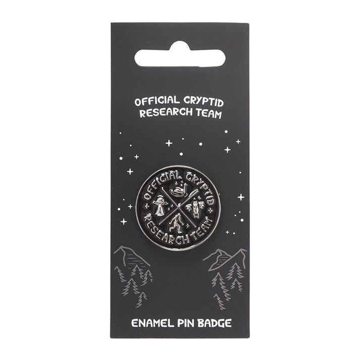 Cryptid Research Team Pin Badge