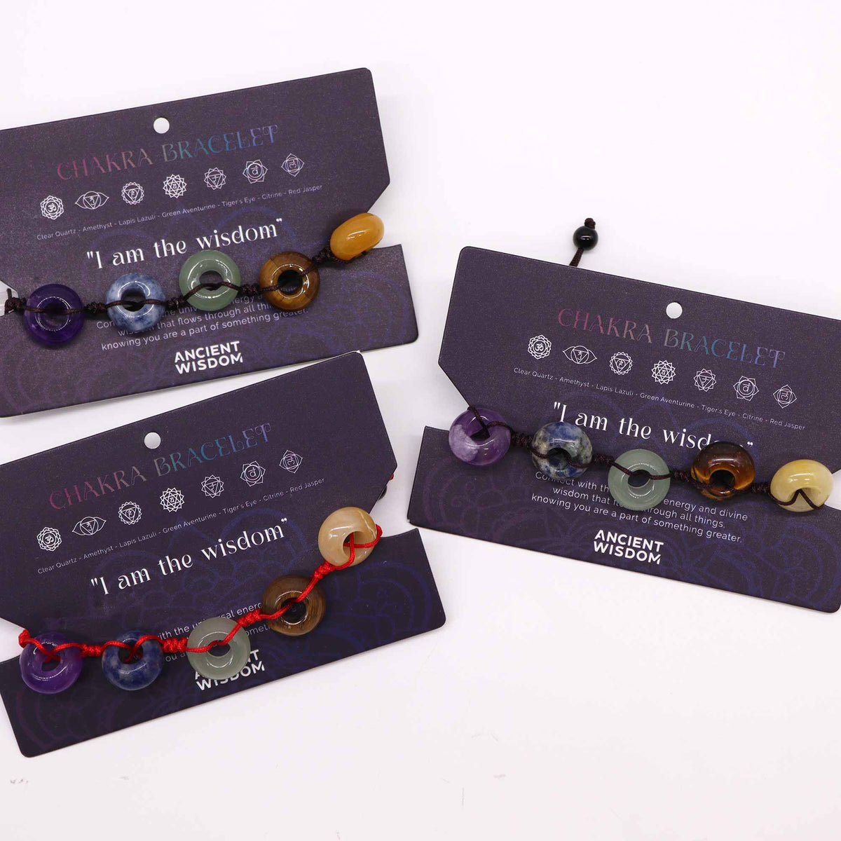 Chakra String Bracelet - Crystal Balls