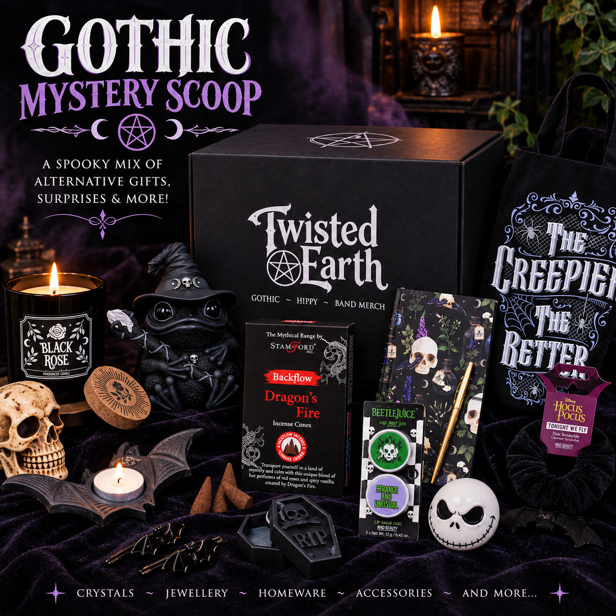 Gothic Mystery Scoop – Alternative & Gothic Gifts