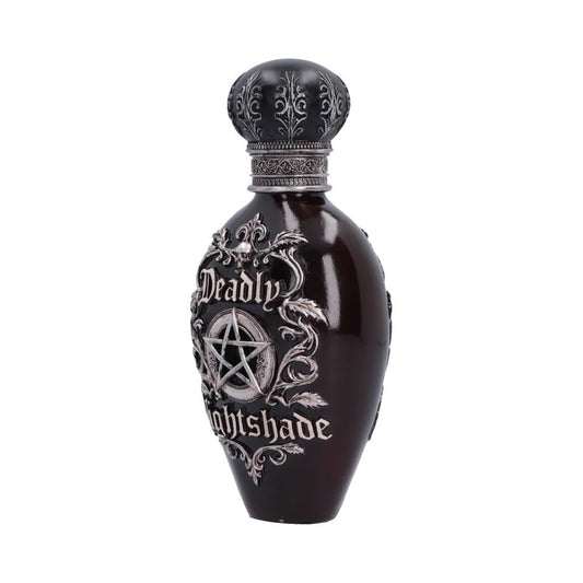 Black Deadly Nightshade potion bottle ornament