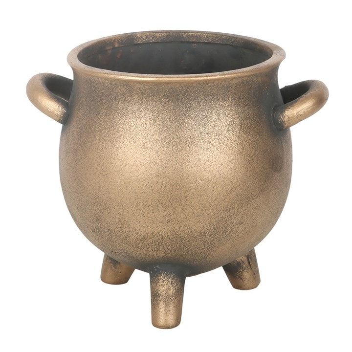 Herbal Magic Cauldron Plant Pot