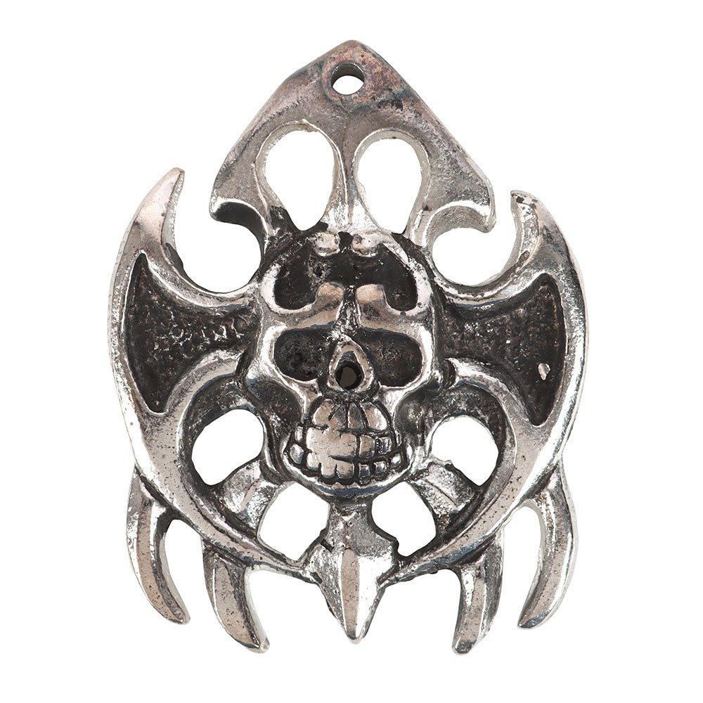 Ornate metal holder included with rose incense sticks