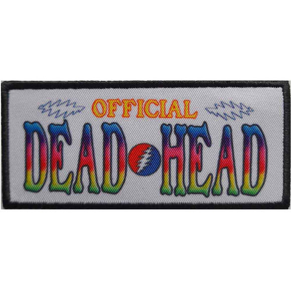 Grateful Dead Iron-on Patch: Official Dead Head