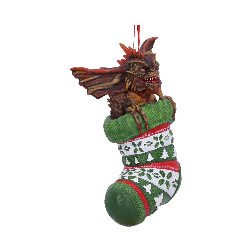 Gremlins Mohawk Christmas stocking ornament