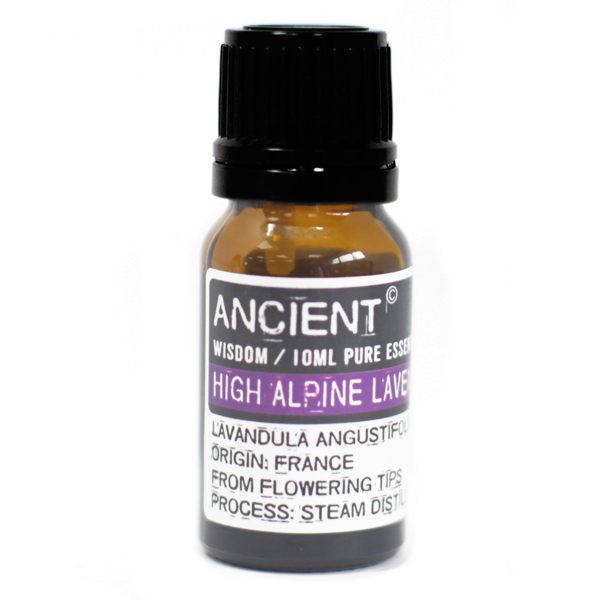 High Alpine Lavender Essential Oil 10ml bottle by Ancient Wisdom