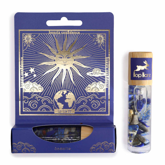 Hop Hare Crystal Essential Oil Roll On - The Sun, Sodalite
