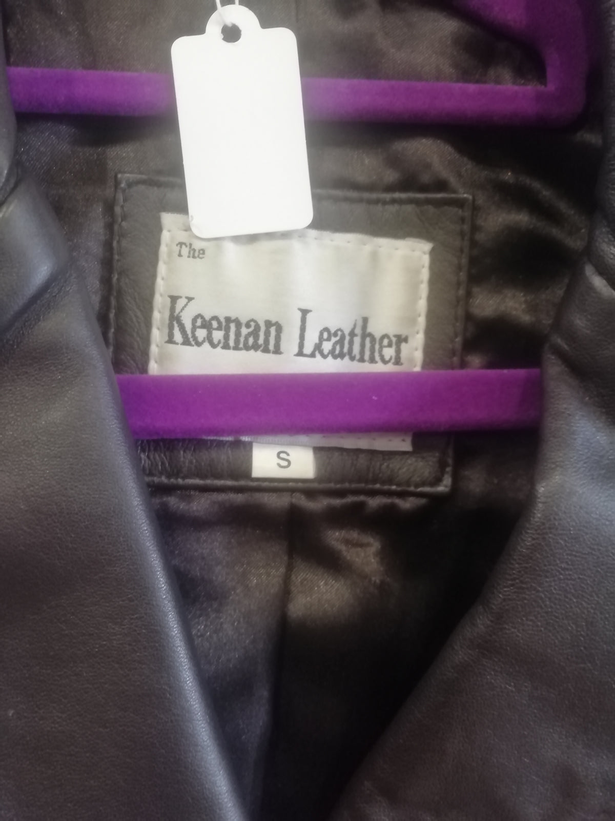 Ladies leather coat, Small