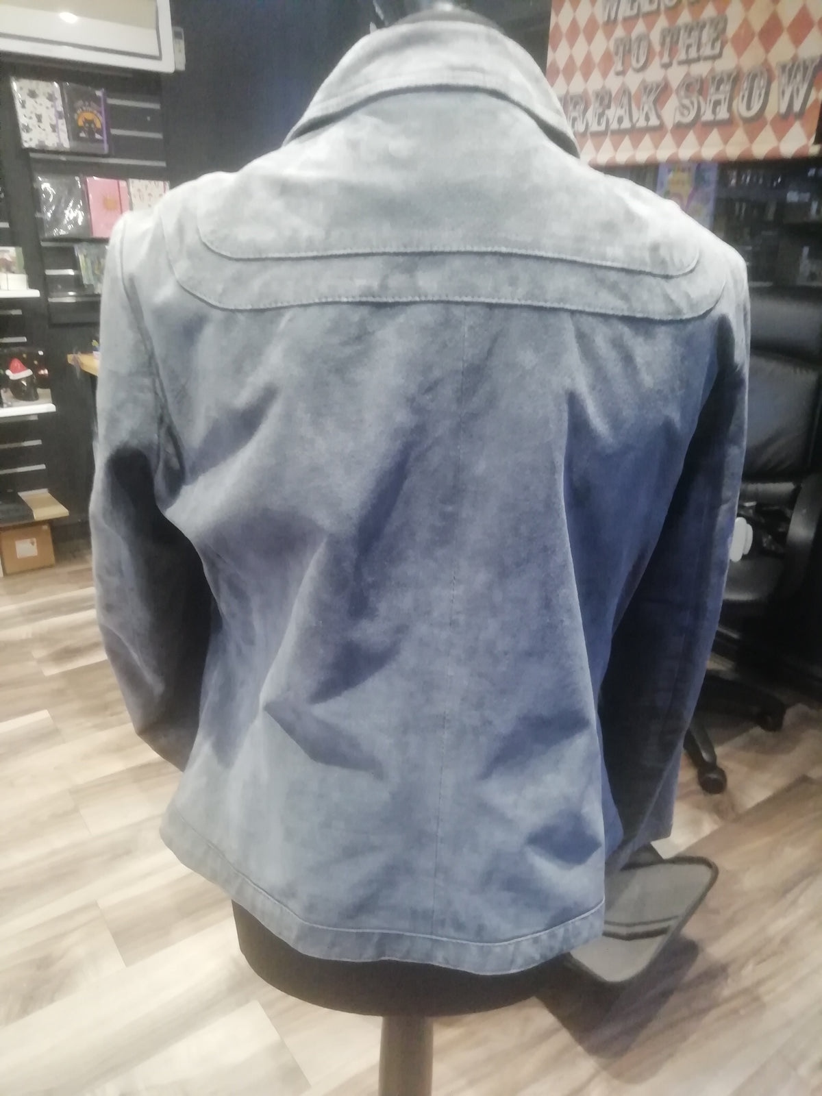 Wallace Sacks Leather Jacket, Size 18