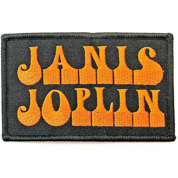 Janis Joplin Logo Iron-On Patch