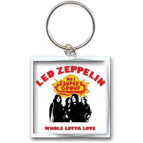 Led Zeppelin Keyring: Whole Lotta Love