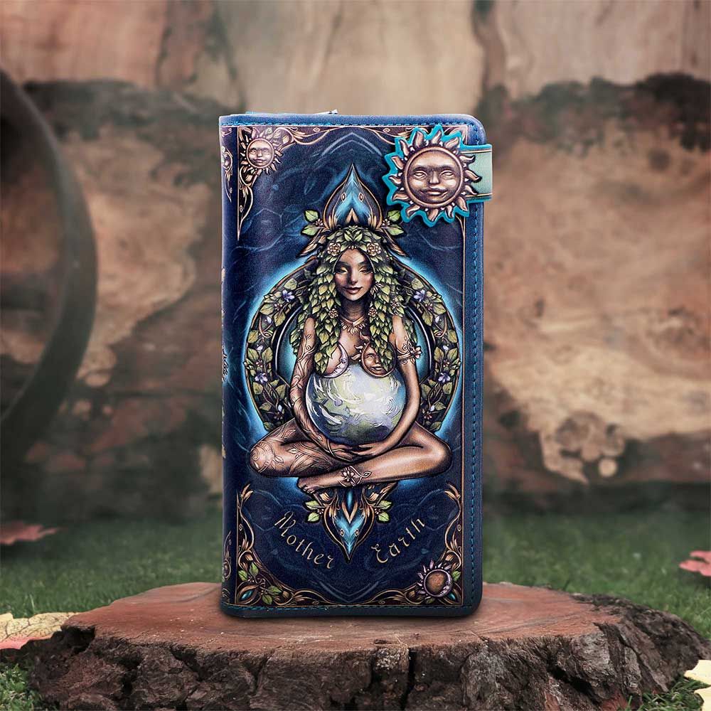 Mother Earth spiritual purse lifestyle image