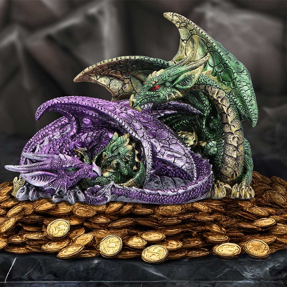 Precious Hoard Dragon Family Figurine