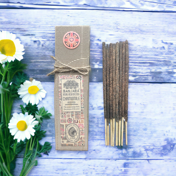 Ritual Resin Incense Sticks - Chamomile