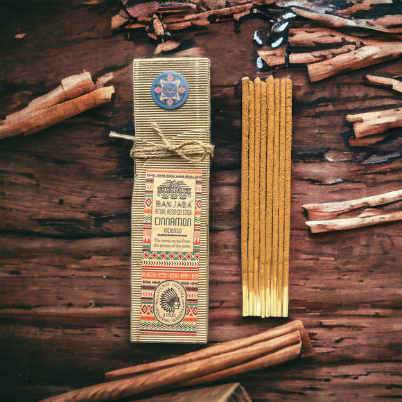 Ritual Resin Incense Sticks - Cinnamon