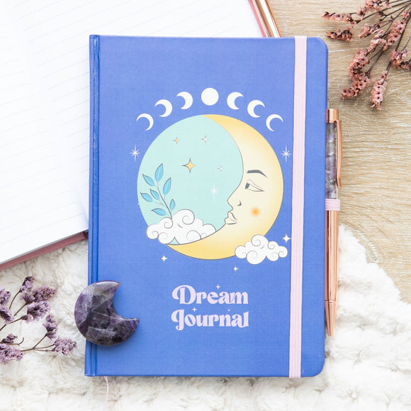 The Moon Dream Diary & Amethyst Pen