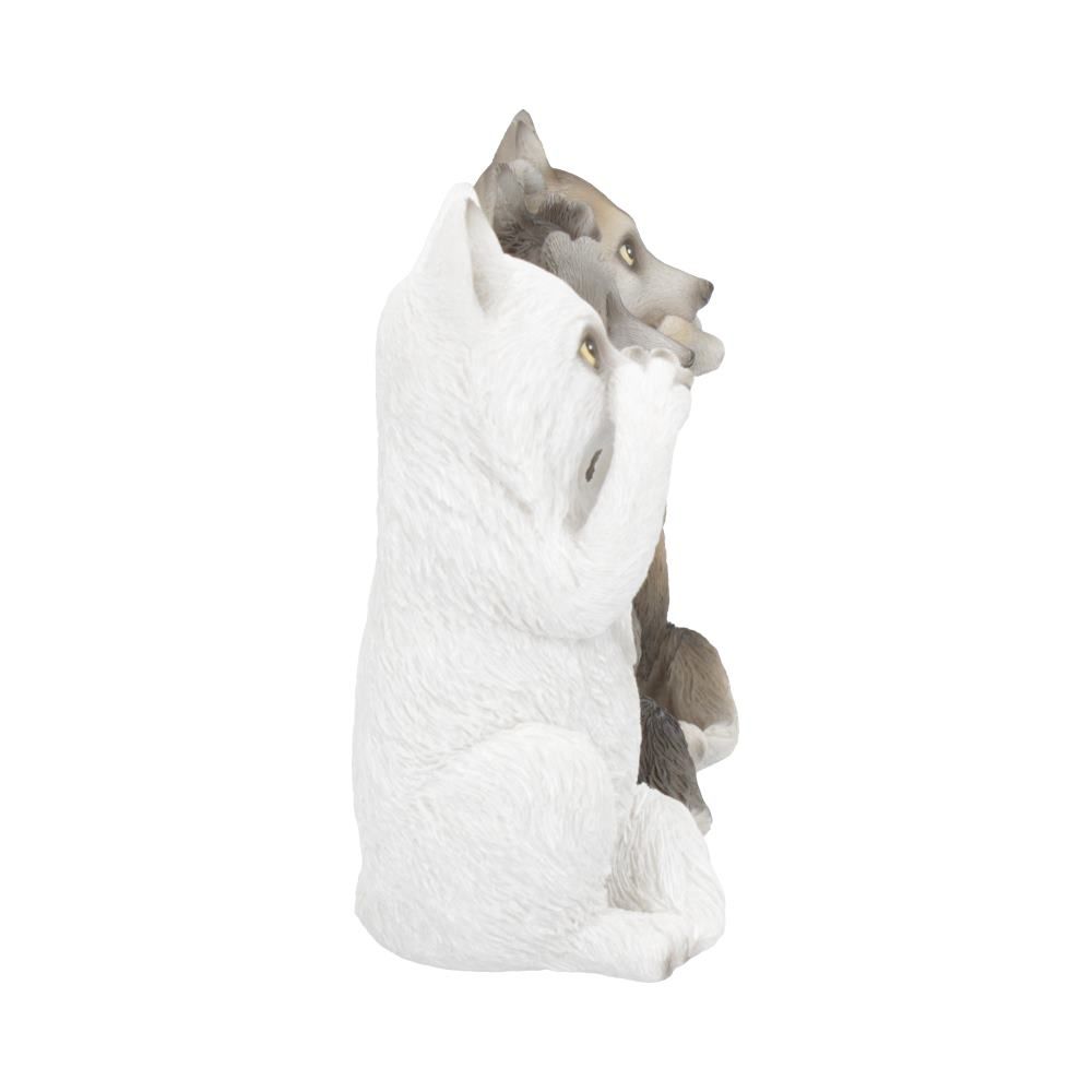 Three Wise Wolves Ornaments
