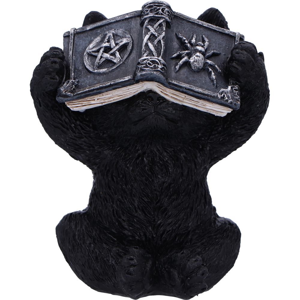 Three Wise Witchy Black Spell Cats
