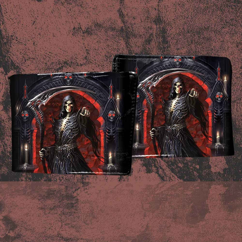 You're Next Skeleton Grim Reaper Wallet