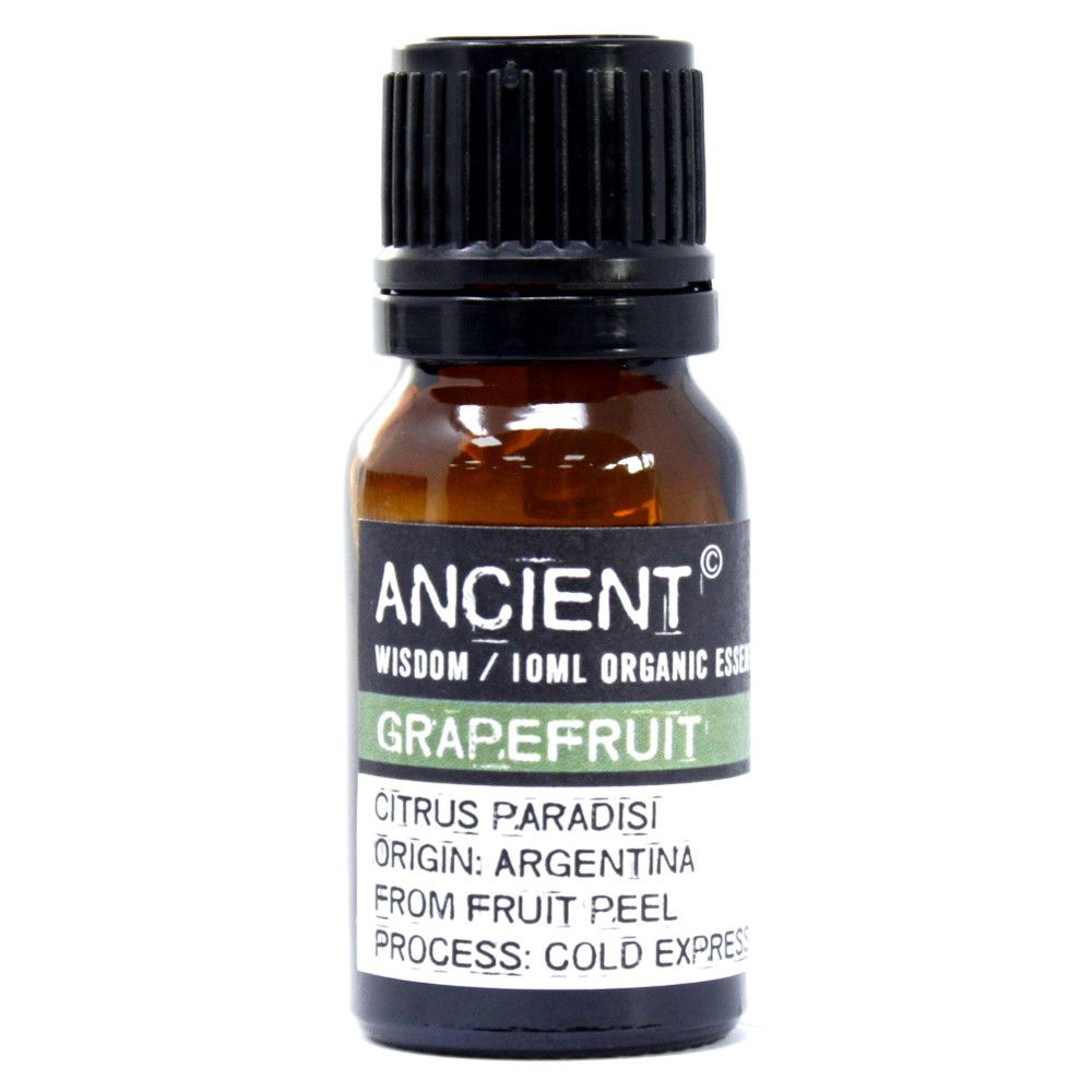 Organic Grapefruit Essential Oil 10ml by Ancient Wisdom