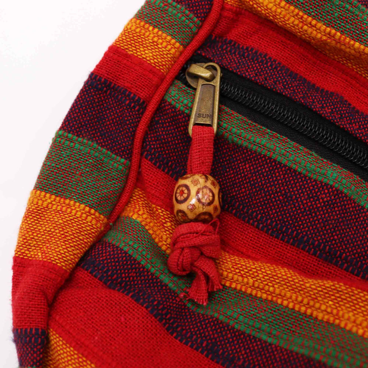 Large Nepal Sling Bag - Sunset Reds