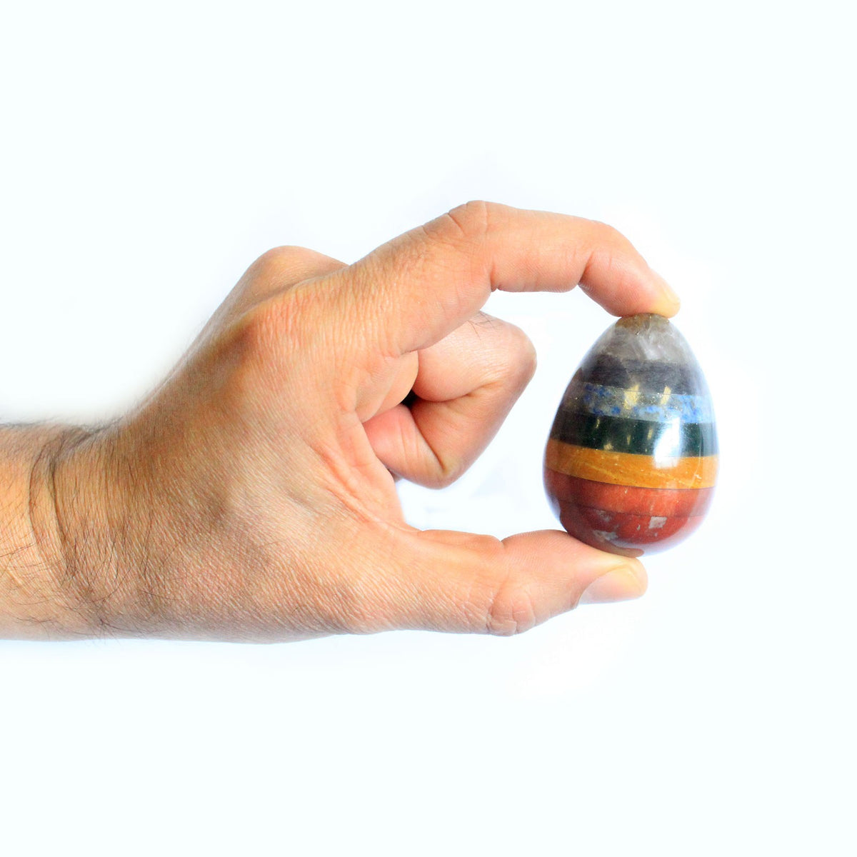 Bonded Chakra Gemstone Egg