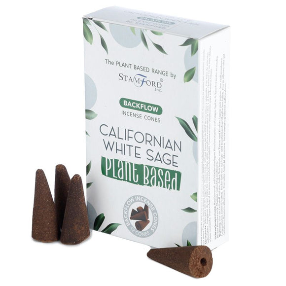 Californian White Sage Plant Based Backflow Incense Cones