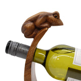 Frog Balance Wine Bottle Holder