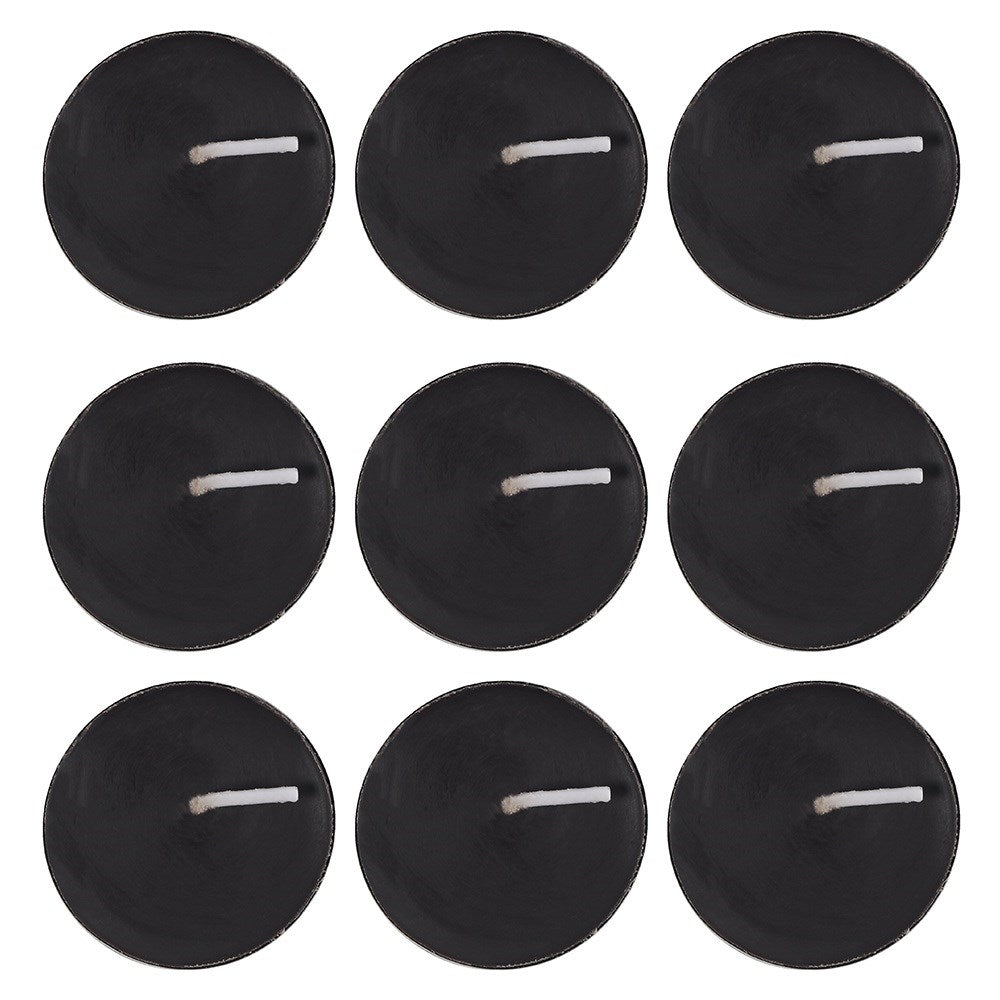Opium Scented Black Tealight Candles