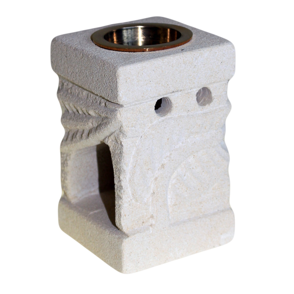 Leaf Sandstone Oil Burner