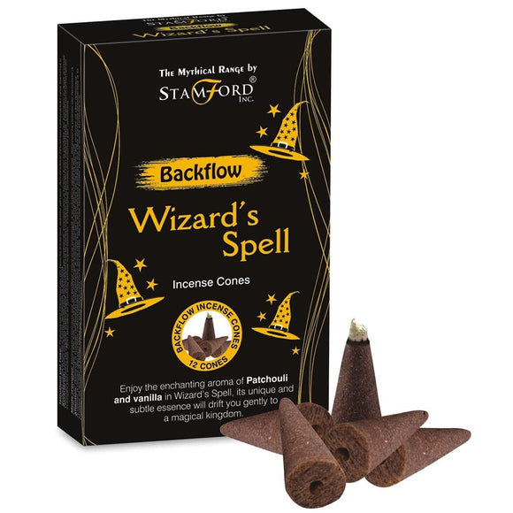 Wizard's Spell Backflow Incense Cones