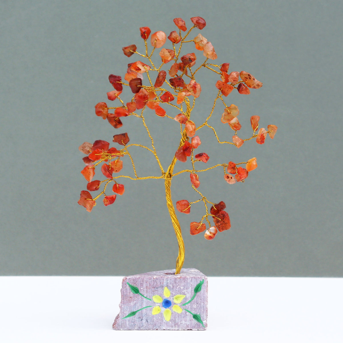 Carnelian Crystal Tree