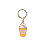 Pumpkin Spice Latte Keyring