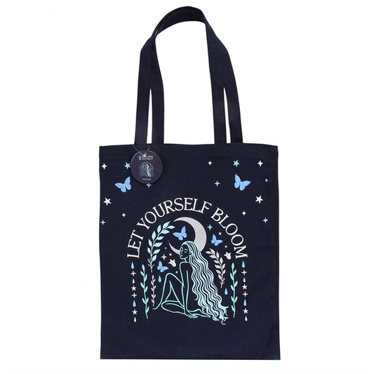 Blue Moon Goddess Tote Bag