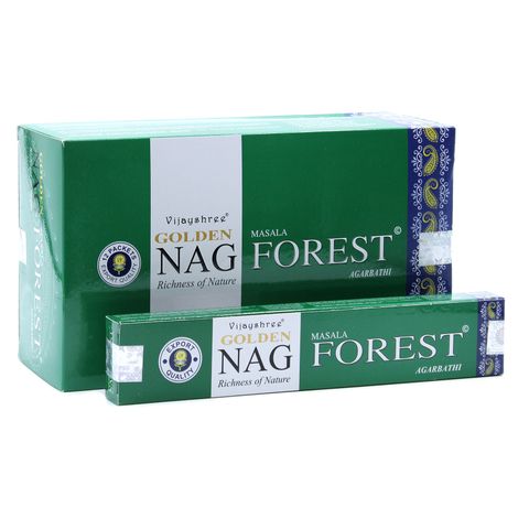 Vijayshree Golden Nag Forest incense sticks 15g box