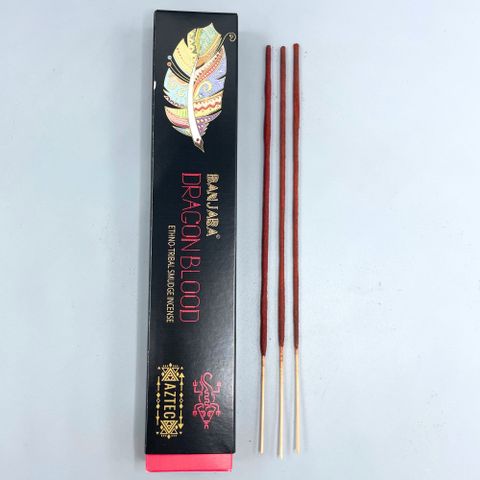 Banjara Dragon's Blood incense sticks and packaging