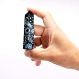 Black Obsidian Crystal Points - Mystic Story - Sky Blue