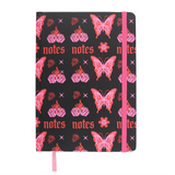 Flaming Butterfly A5 Notebook