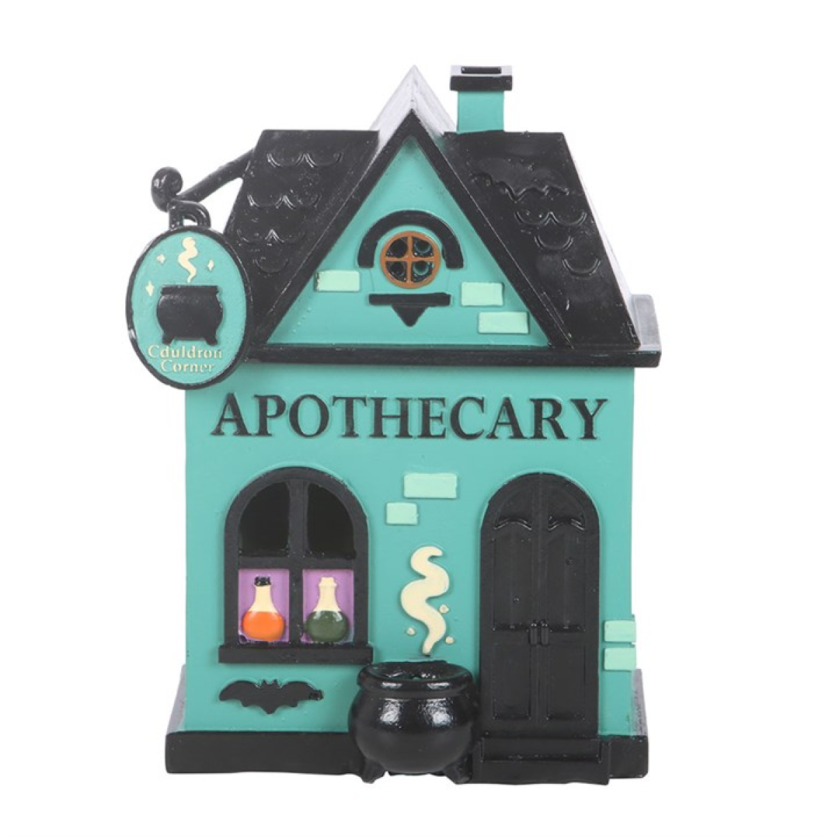 Apothecary Shop Halloween decoration front view