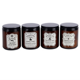 Set of 4 Witch's Apothecary Amber Jar Candles