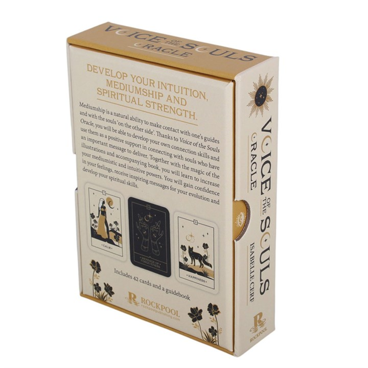 Voice of the Souls Oracle Cards box back