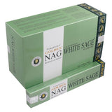 Golden Nag - White Sage Incense Sticks